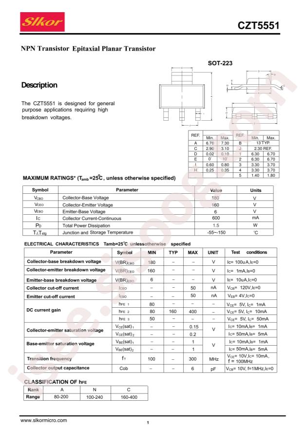 CZT5551