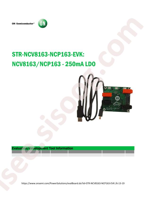 STR-NCV8163-NCP163-EVK