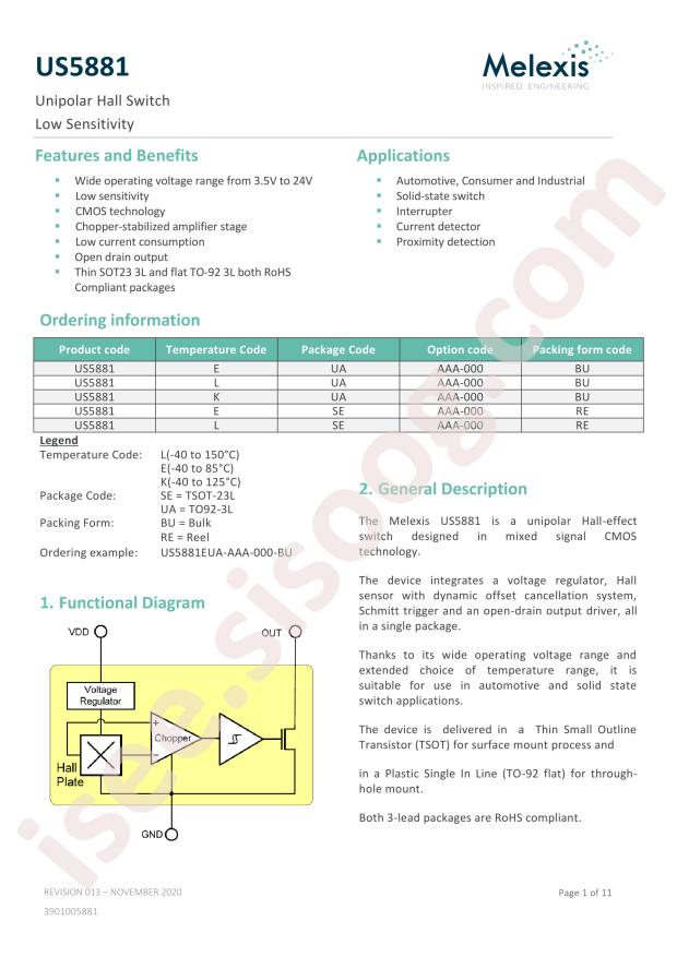 US5881EUA-AAA-000-BU