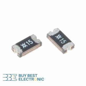 RESETTABLE FUSE PPTC 1.5A 6V 1206