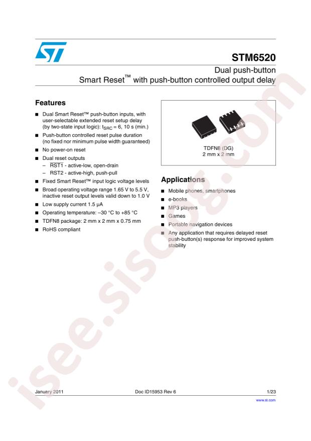 STM6520AQRRDG9F