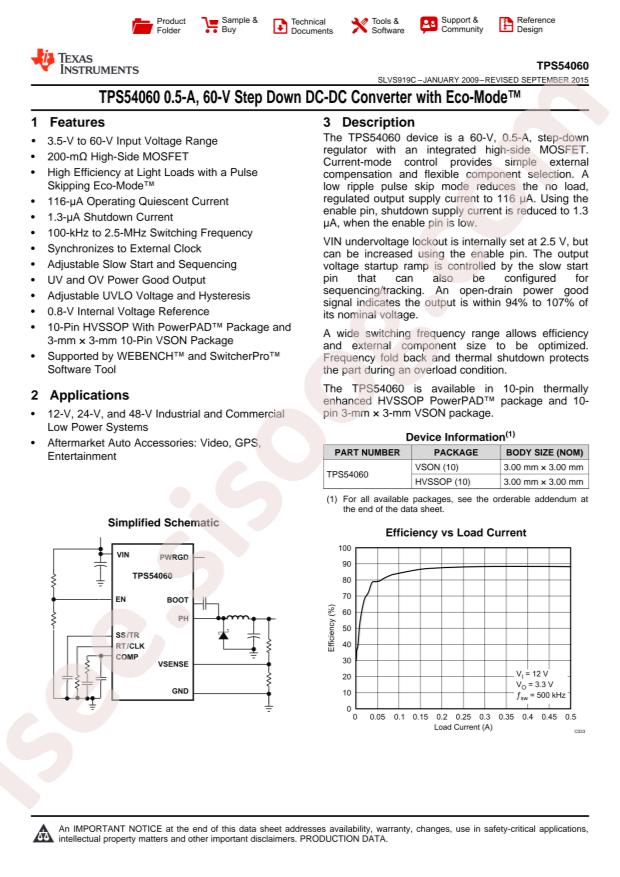 TPS54060DGQ