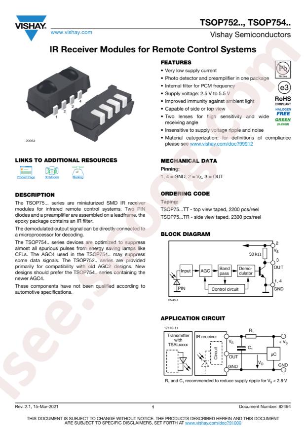 TSOP75438TR