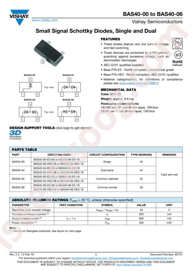 BAS40-05-E3-08