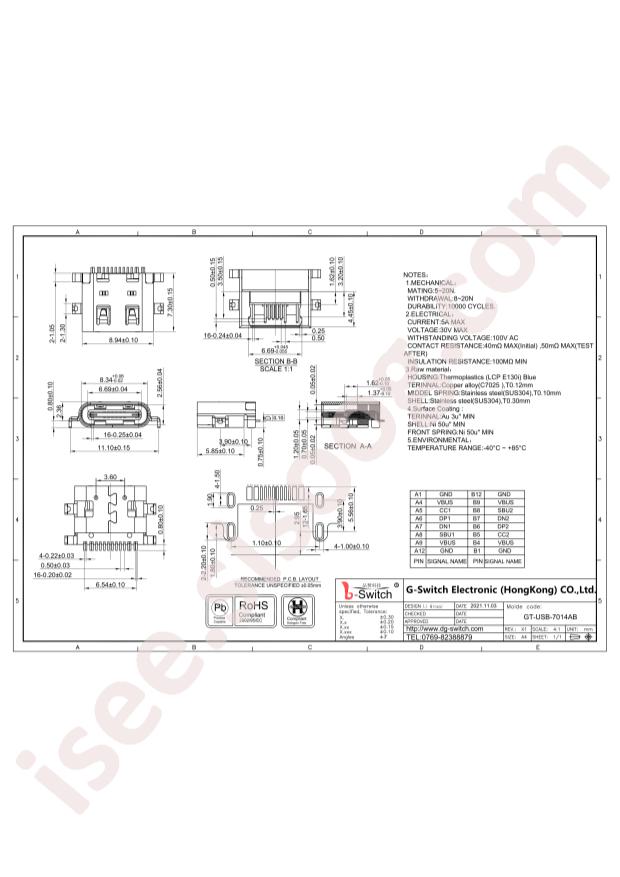 GT-USB-7014AB