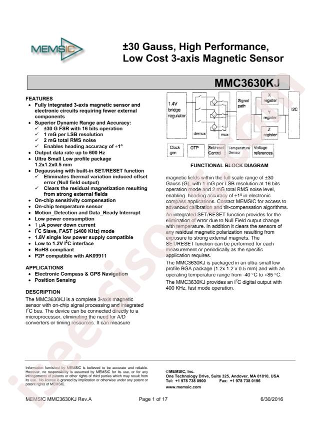 MMC3630KJ