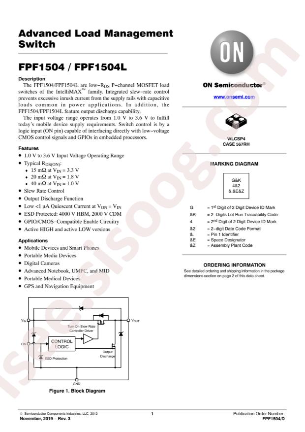 FPF1504UCX