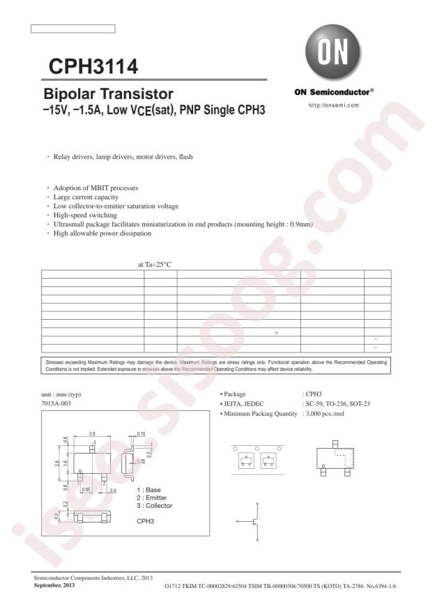 CPH3114-TL-E