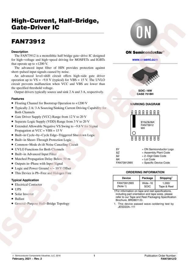 FAN73912MX