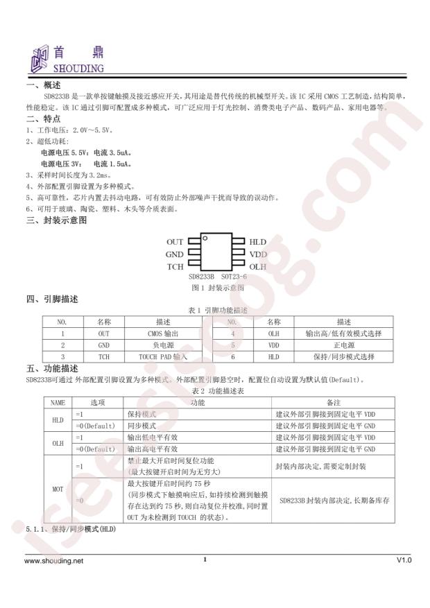SD8233B