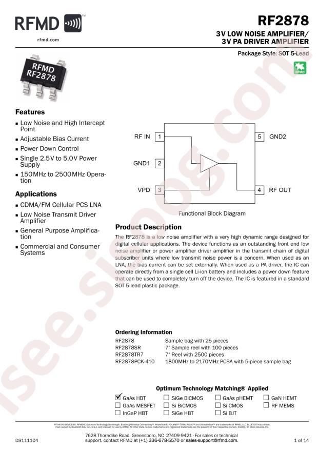 RF2878TR7