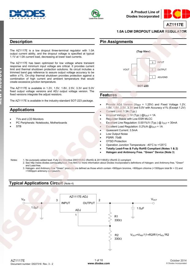 AZ1117EH-5.0TRG1