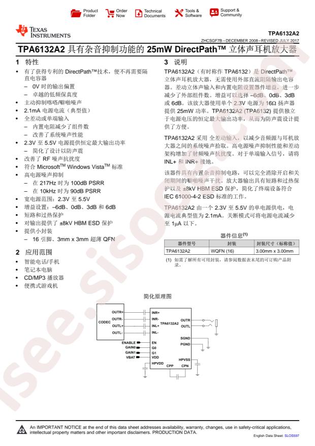 TPA6132A2RTET