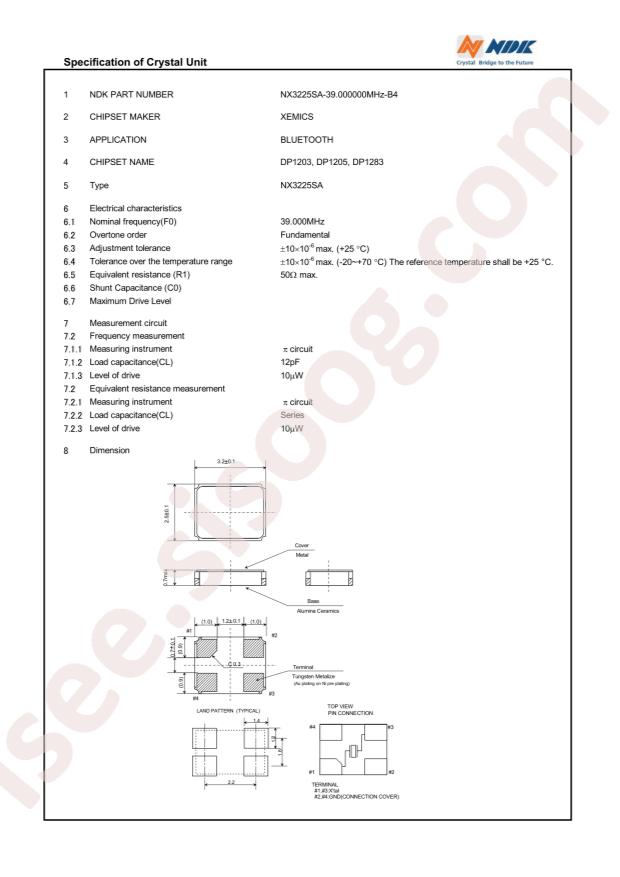 NX3225SA-39.000000MHZ-B4