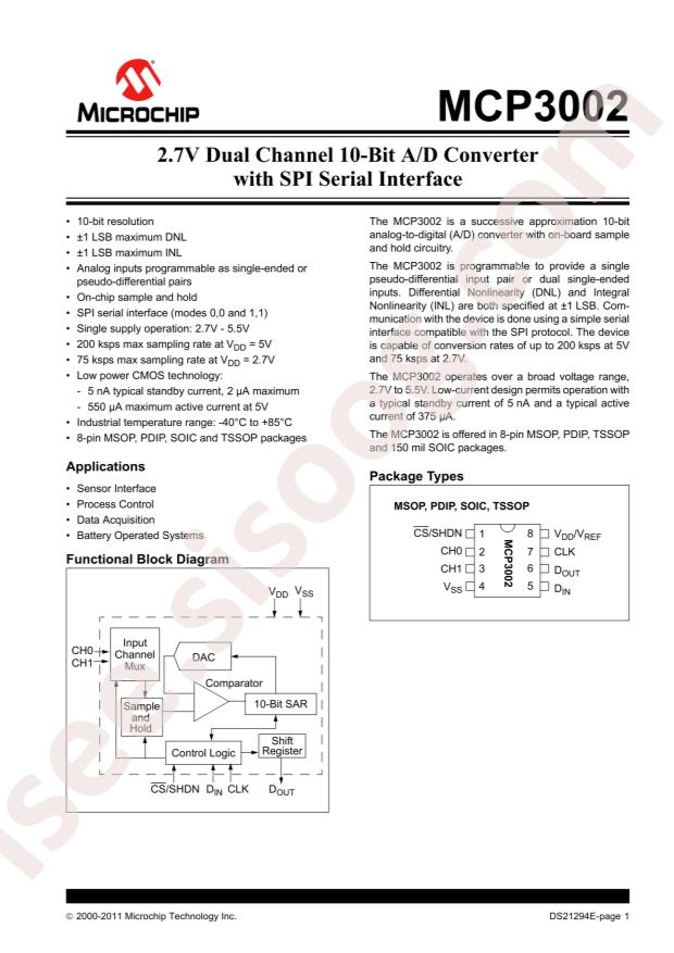MCP3002-I/MS