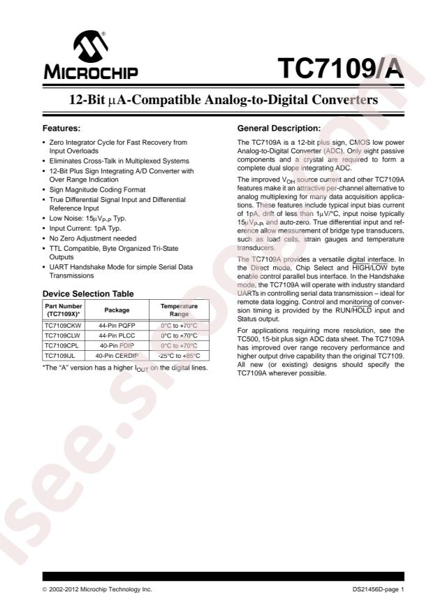TC7109CPL