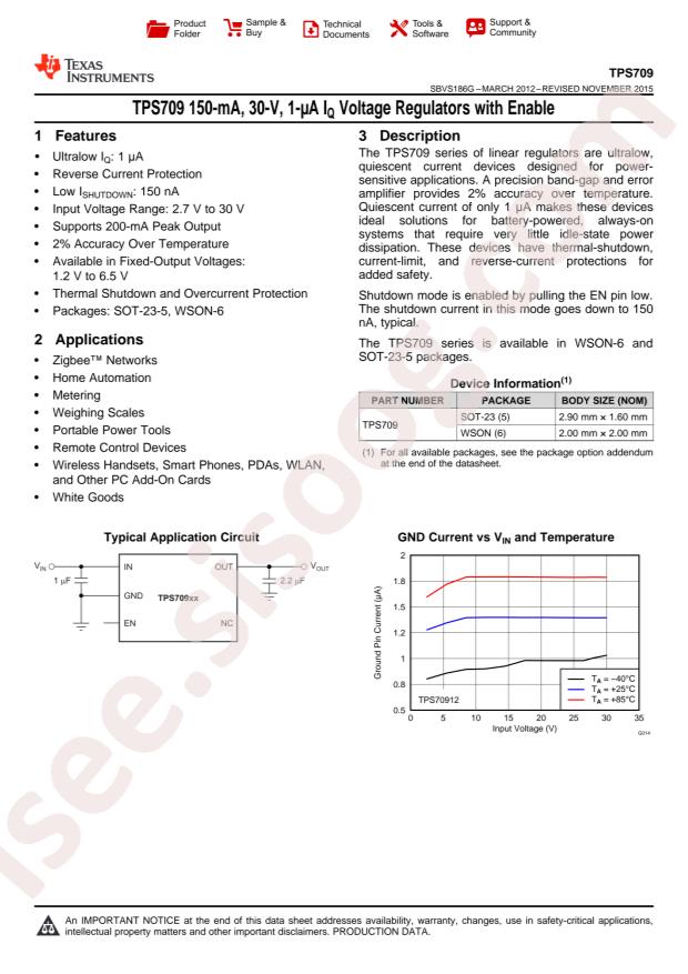 TPS70918DRVR