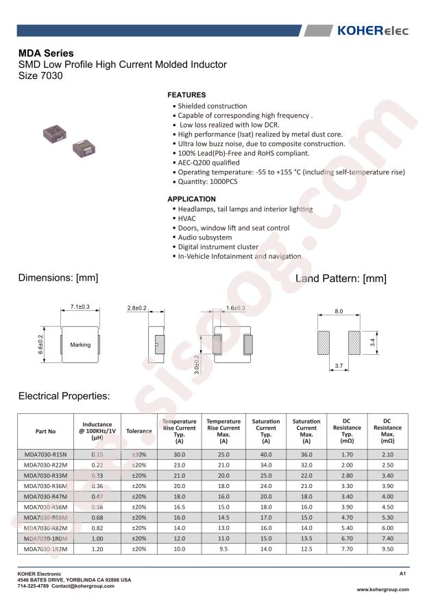 MDA7030-4R7M