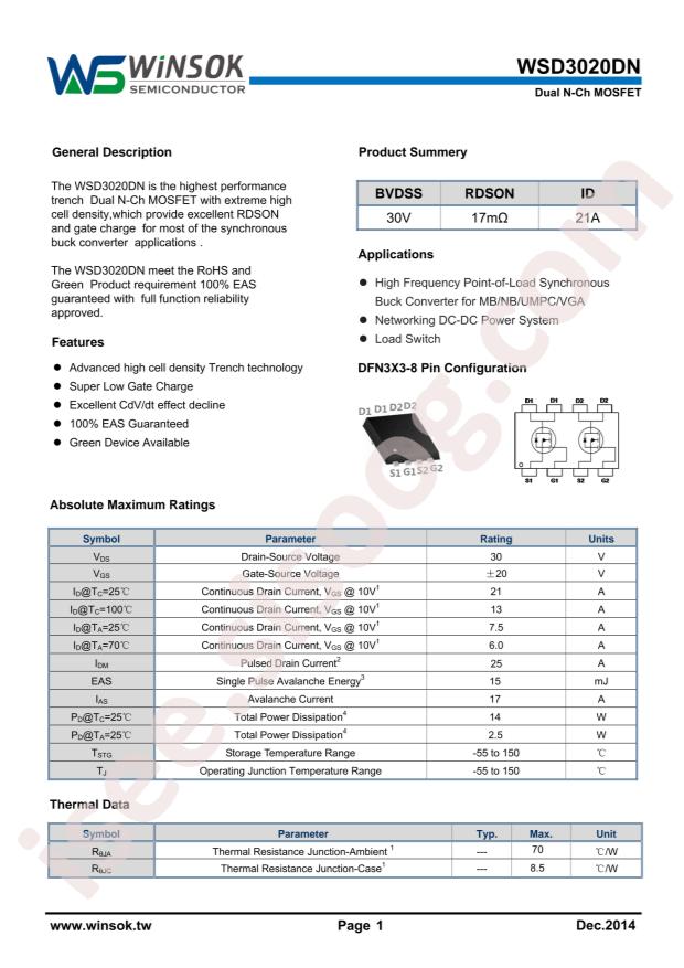 WSD3020DN