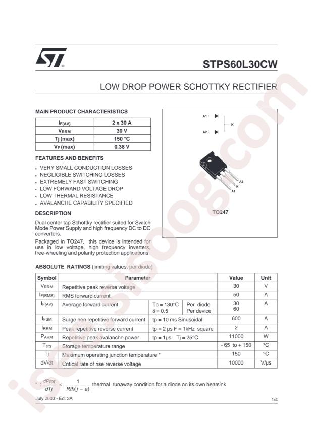 STPS60L30CW