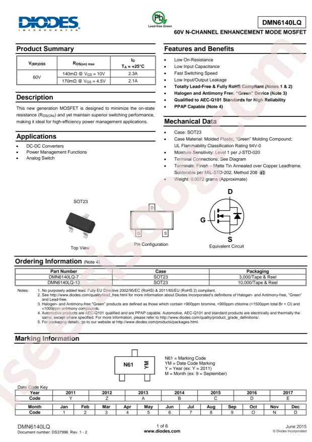 DMN6140LQ-7