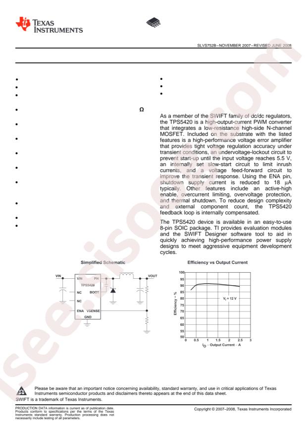 TPS5420QDRQ1