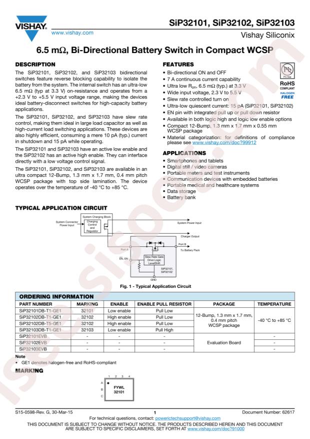 SIP32103DB-T1-GE1