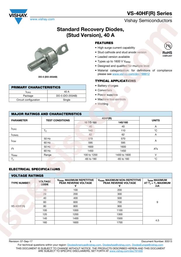 VS-40HFR120