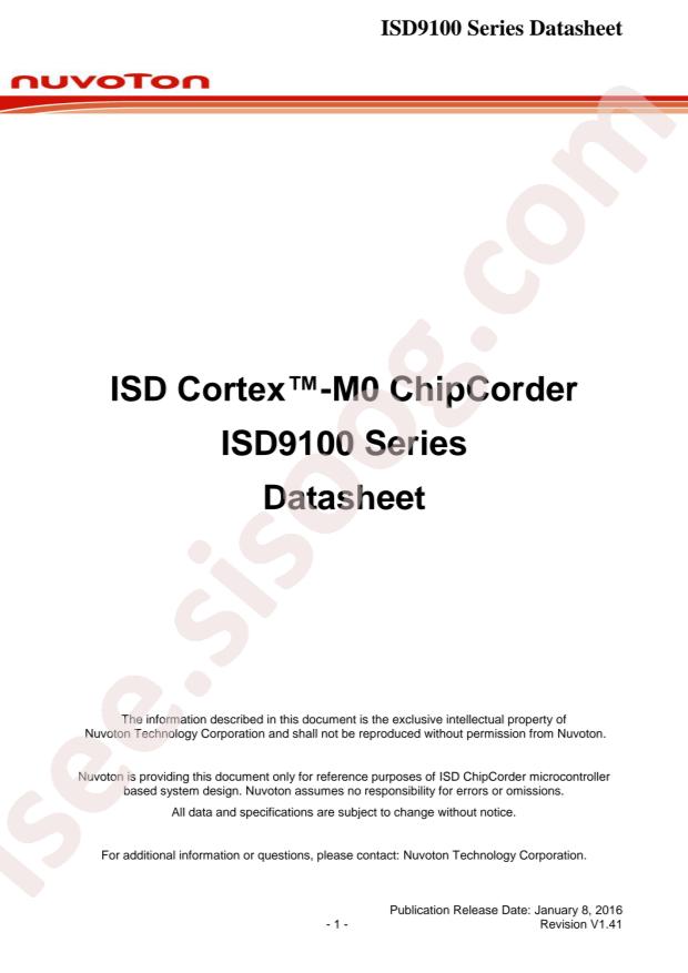 ISD9130FI