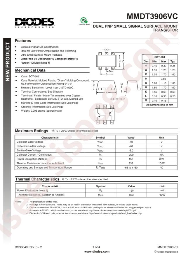 MMDT3906VC-7