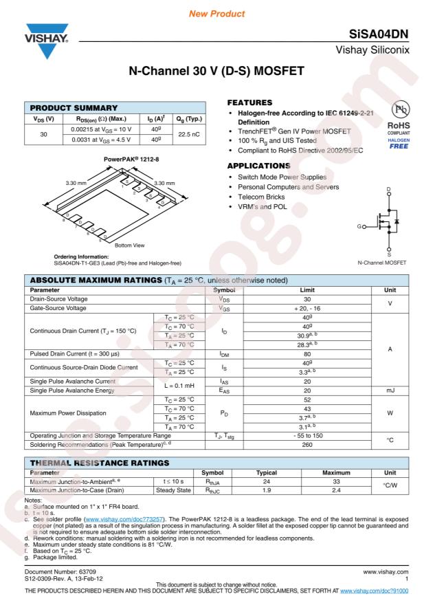 SISA04DN-T1-GE3