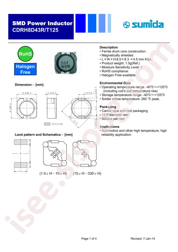 CDRH8D43RT125NP-470MC