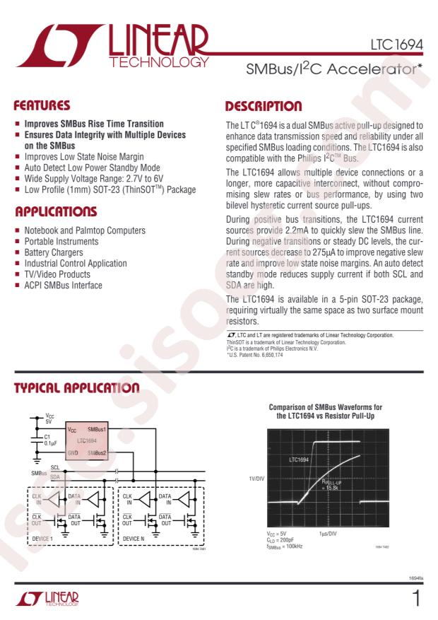 LTC1694CS5#TRMPBF