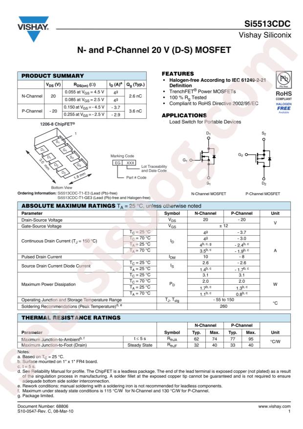 SI5513CDC-T1-E3
