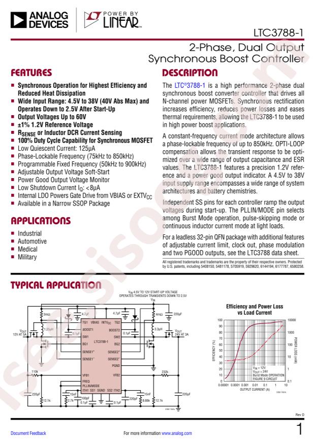 LTC3788EGN-1#PBF