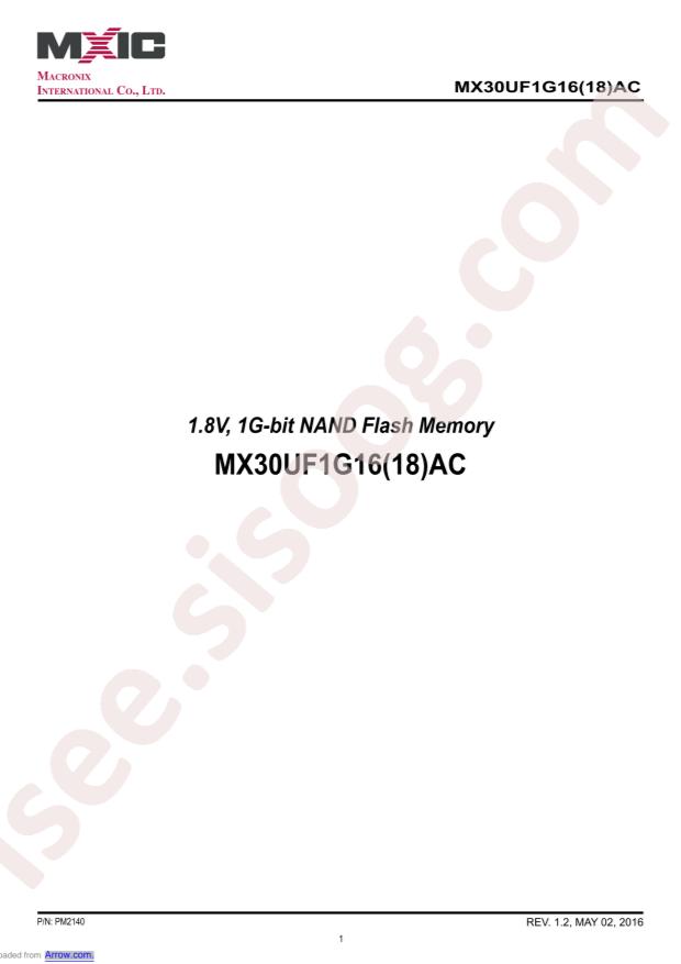 MX30UF1G18AC-TI