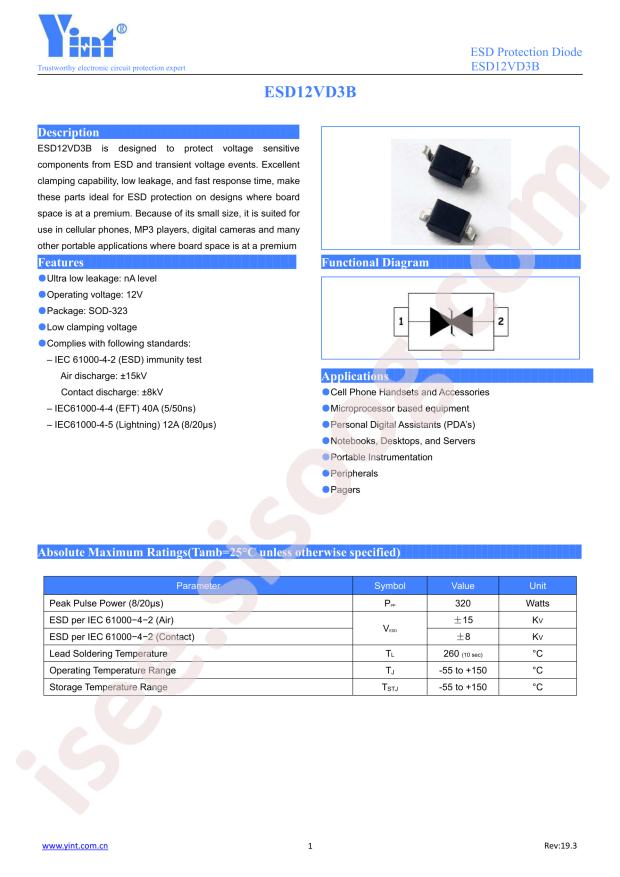 ESD12VD3B