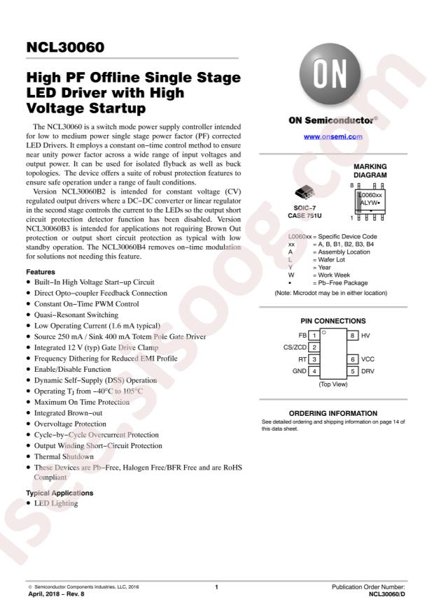 NCL30060B2DR2G