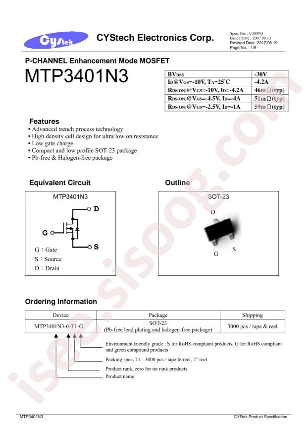 MTP3401N3