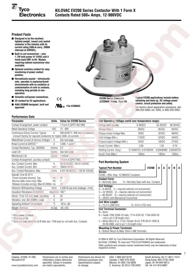 EV200AAACA