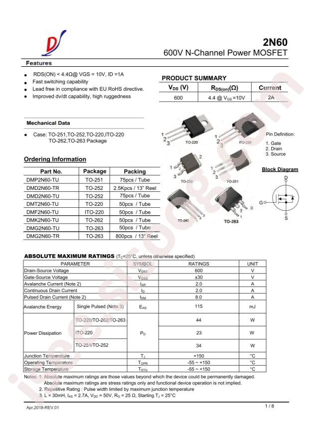DMP2N60
