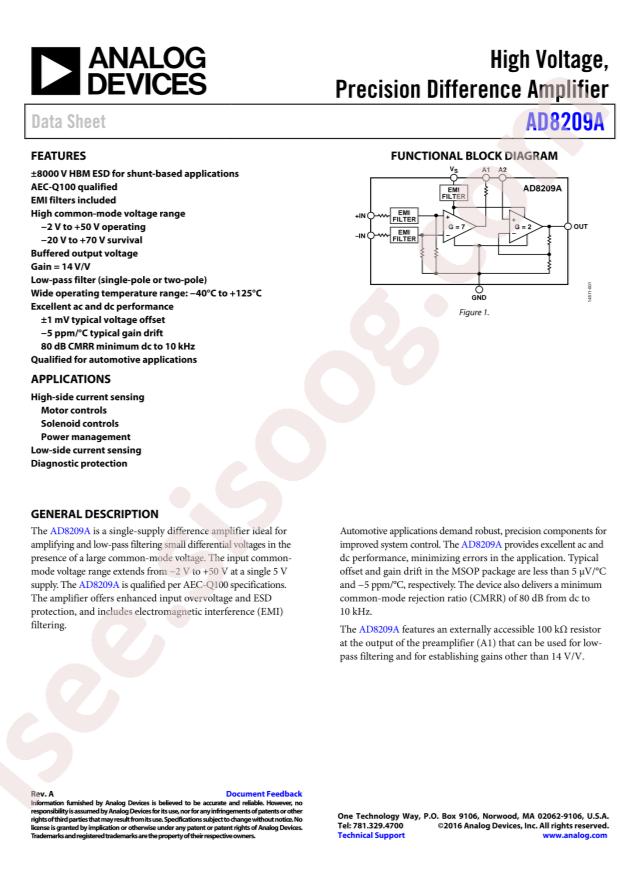 AD8209AWBRMZ-R7