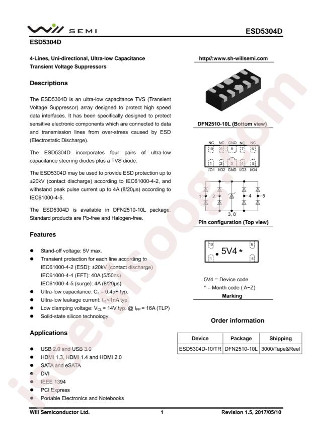 ESD5304D-10/TR