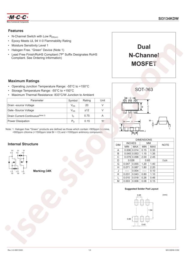 SI3134KDW-TP