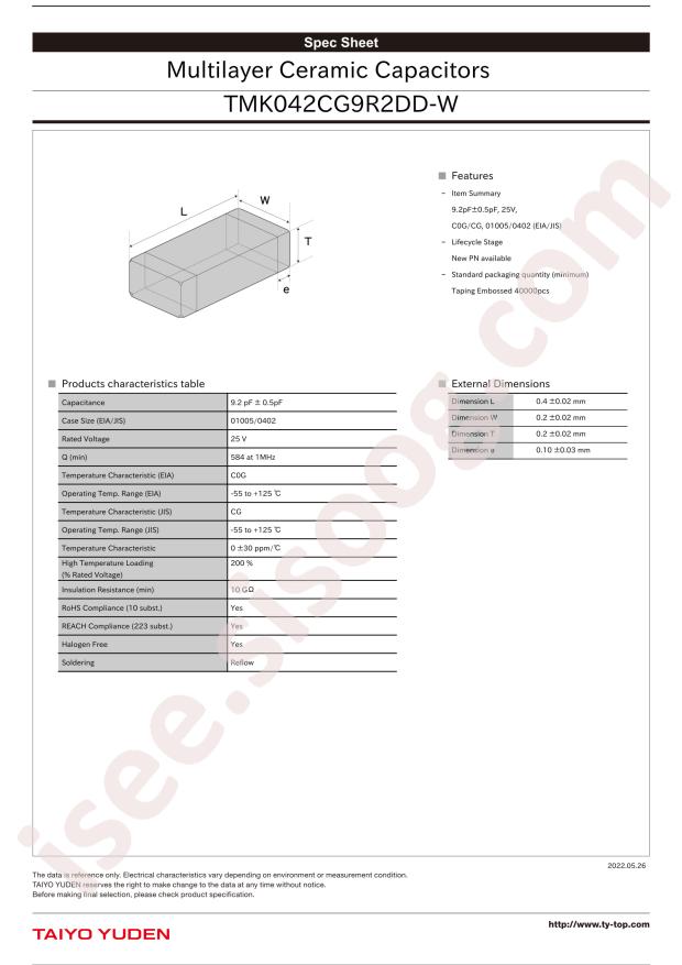 TMK042CG9R2DD-W