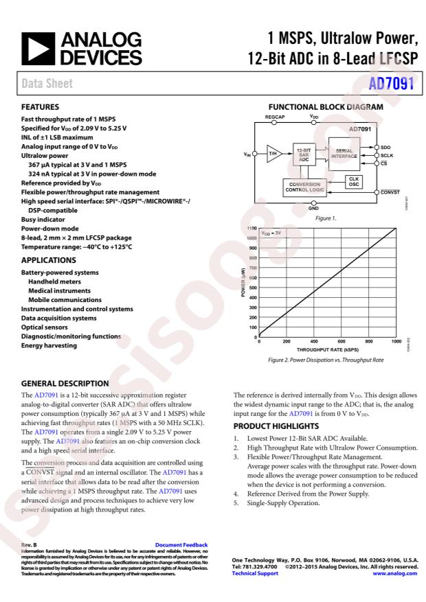 AD7091BCPZ-RL