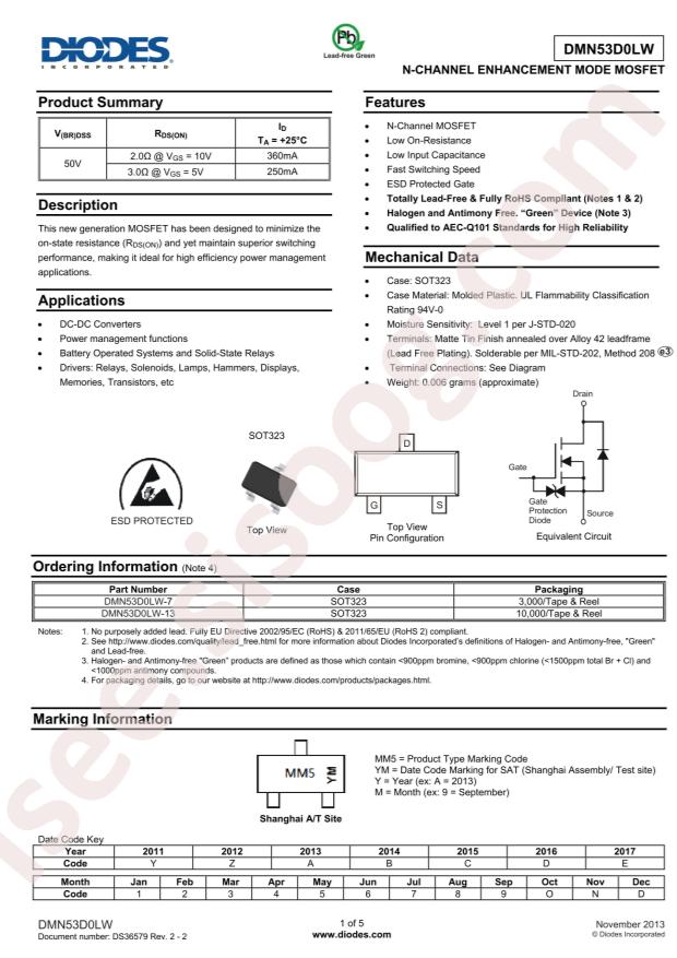 DMN53D0LW-7