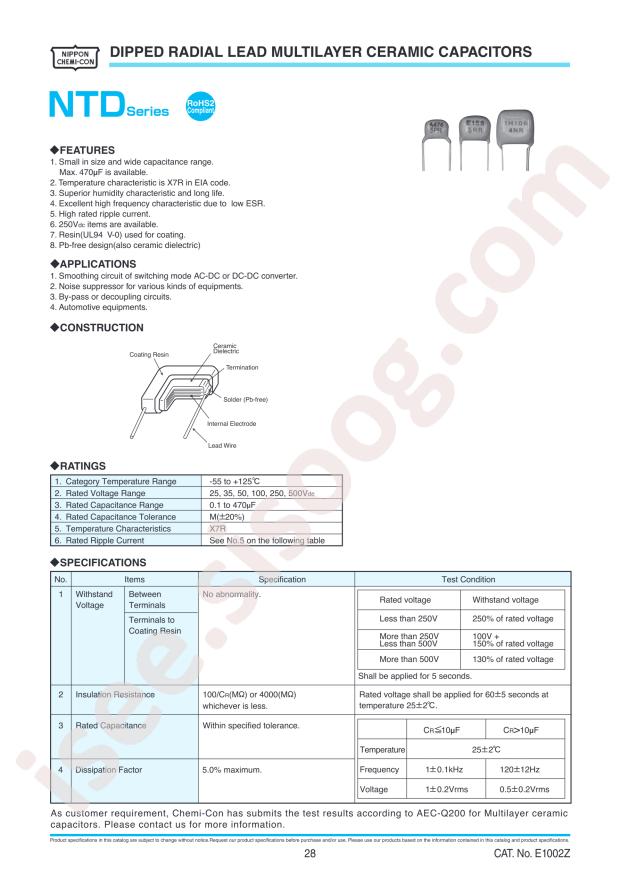 KTD101B155M43A0T00
