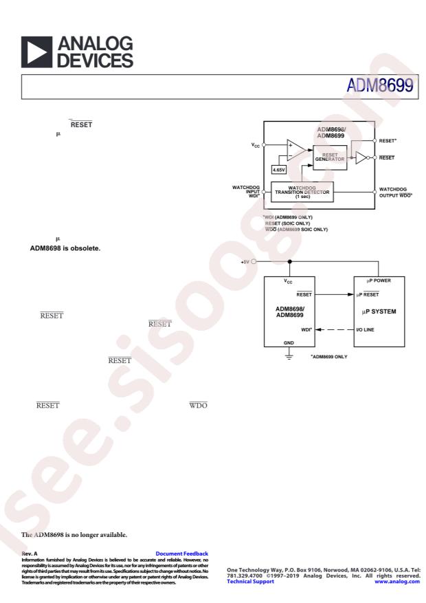 ADM8699ARNZ