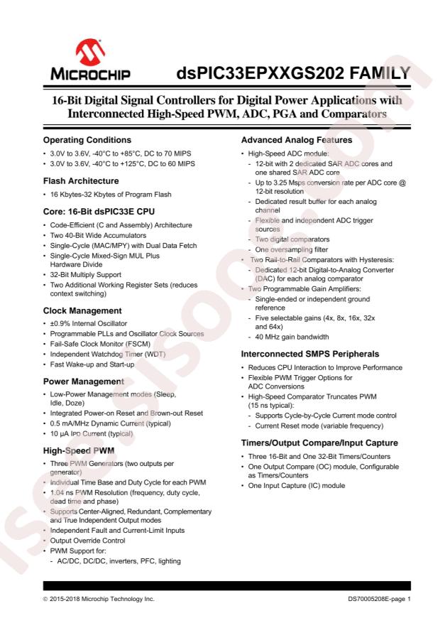 dsPIC33EP32GS202-I/MX